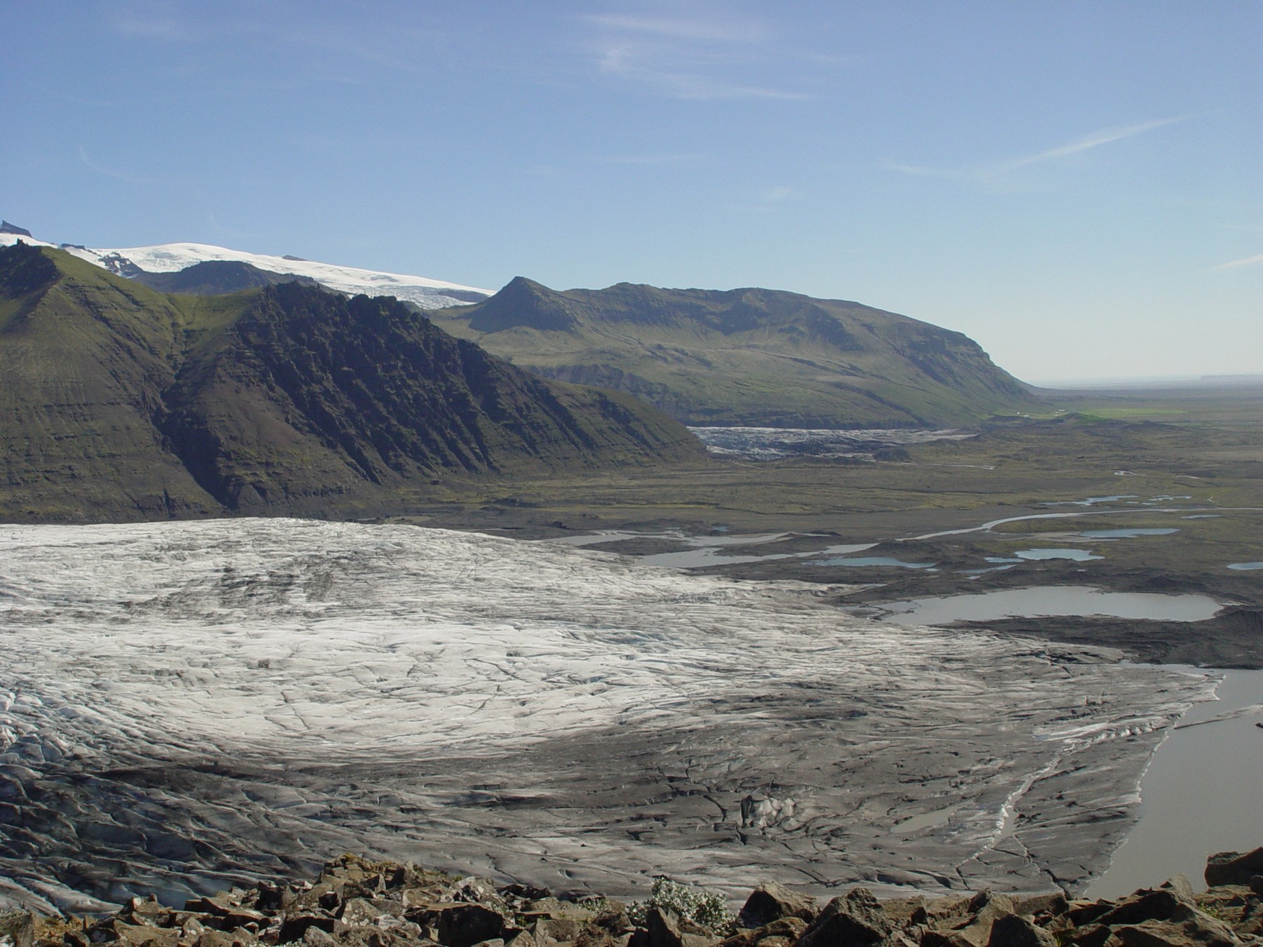Skaftafellsjökull in August 2006