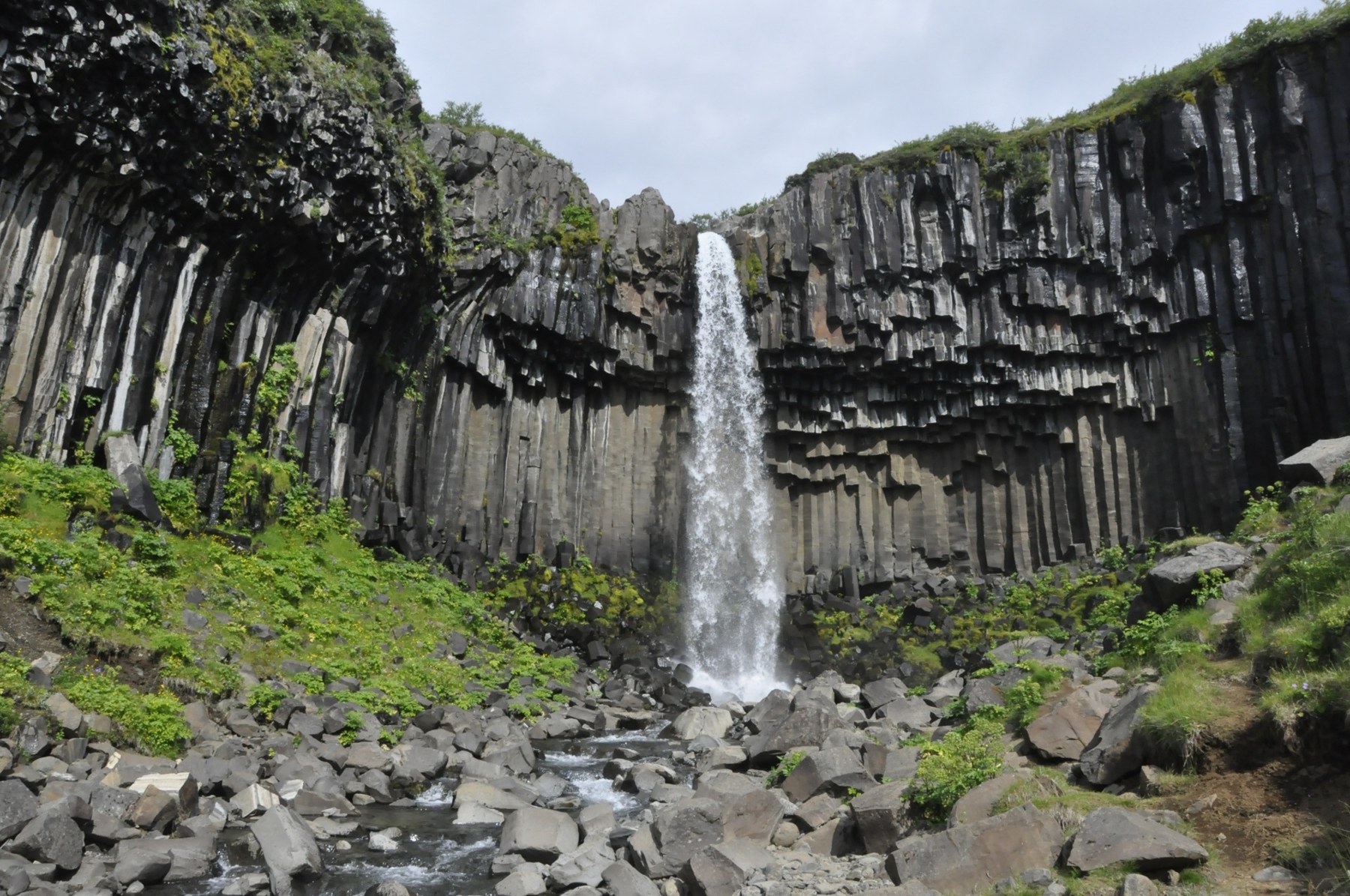 Svartifoss and its basalt columns